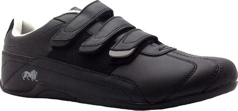 lonsdale trainers with velcro strap.